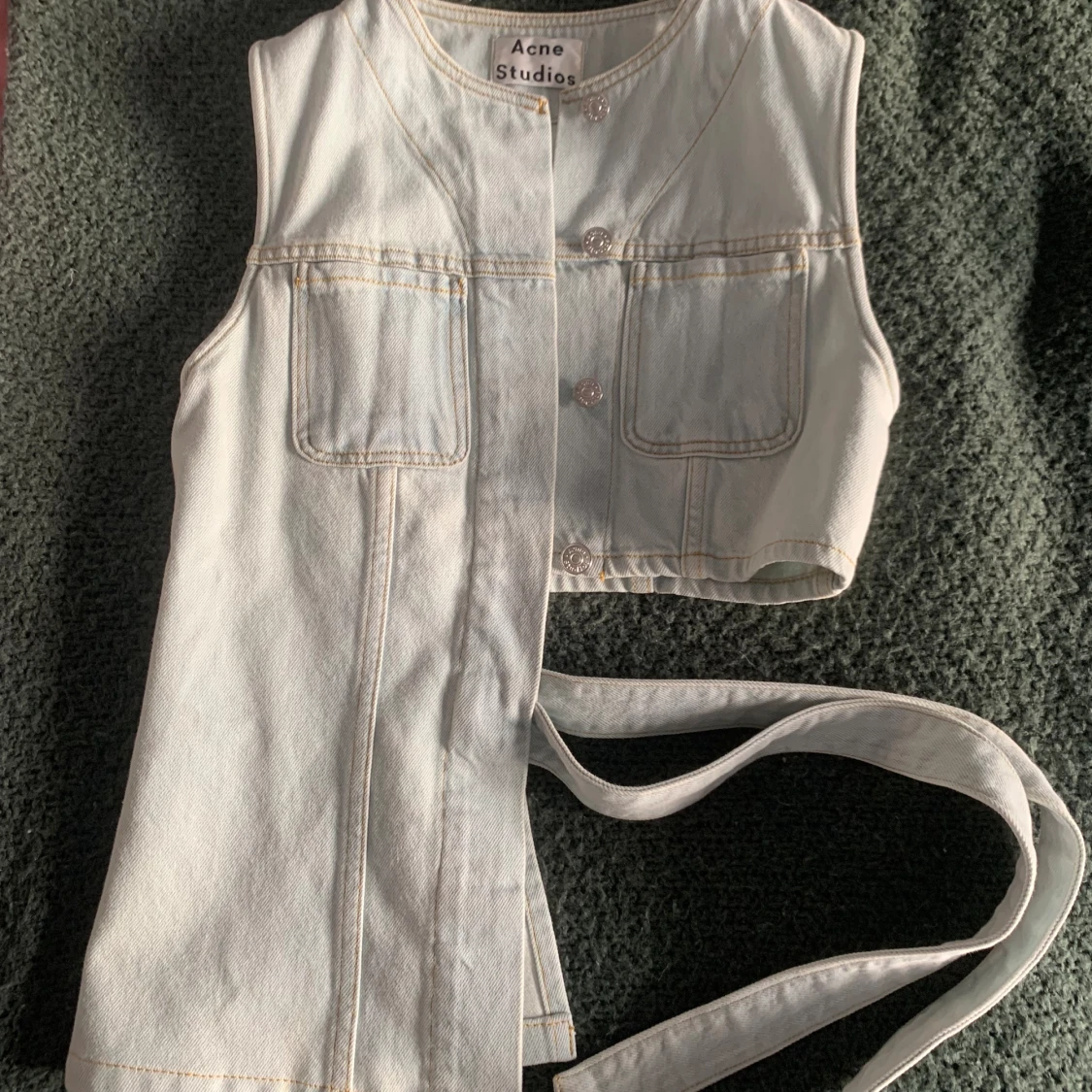 Acne studios jeansväst  - 90