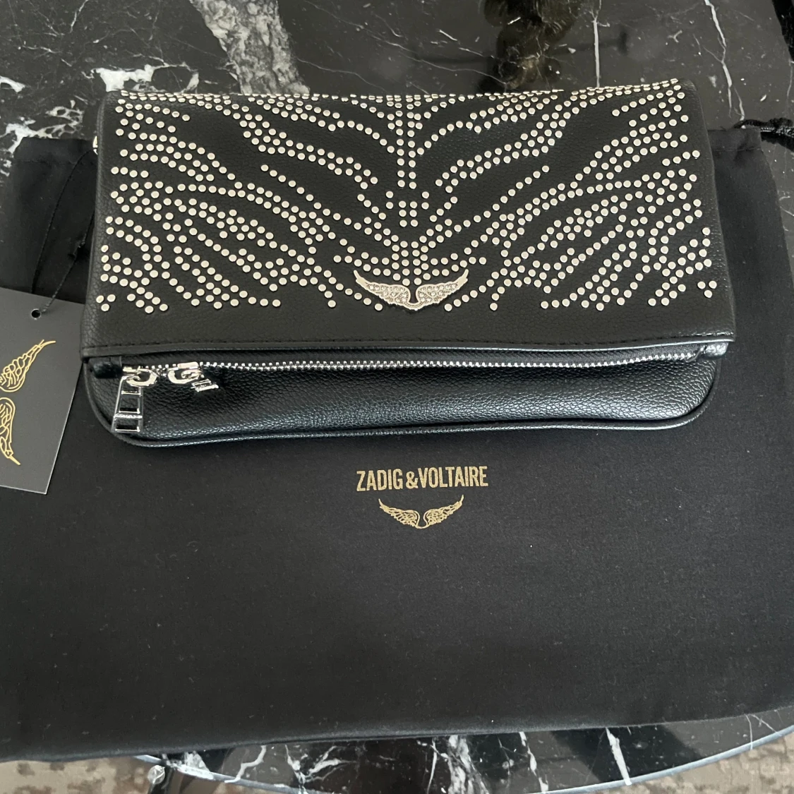 Zadig väska med paljetter