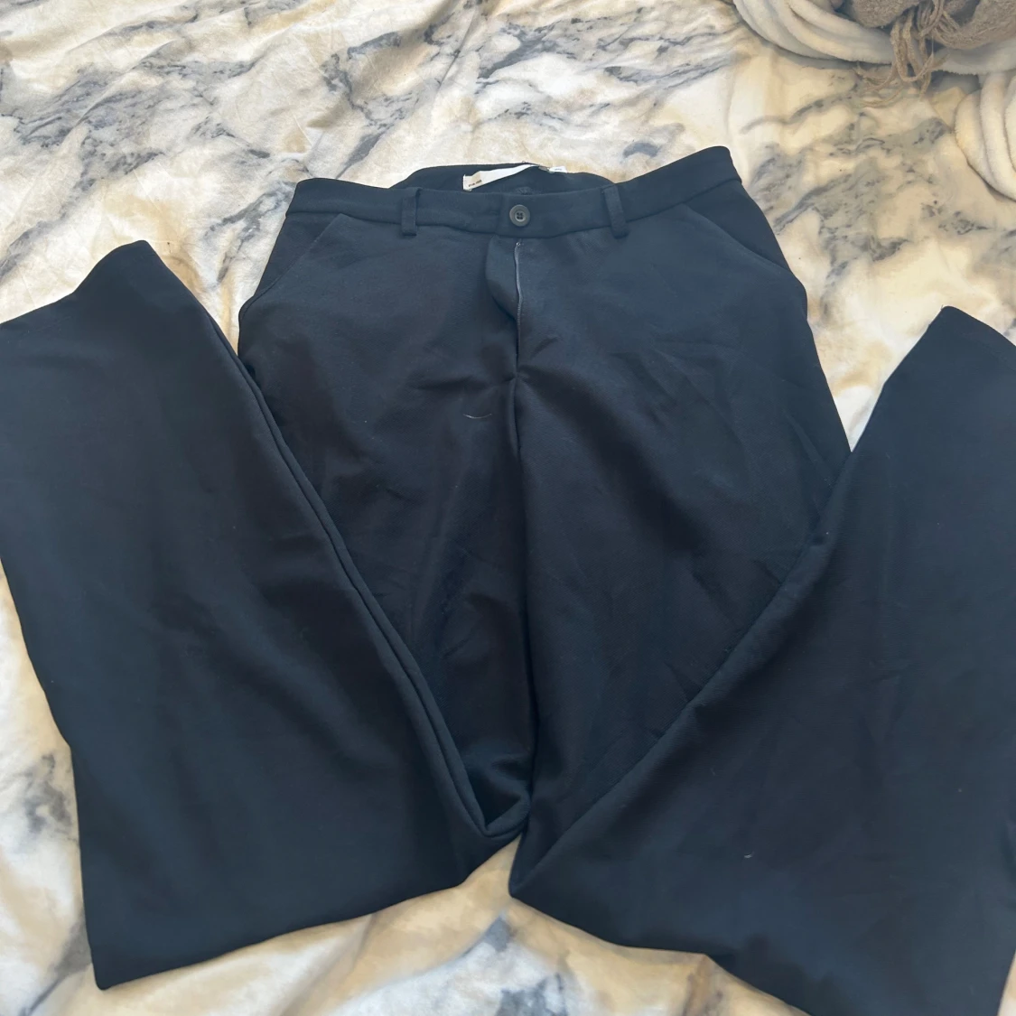 Lågmidjade kostymbyxor 