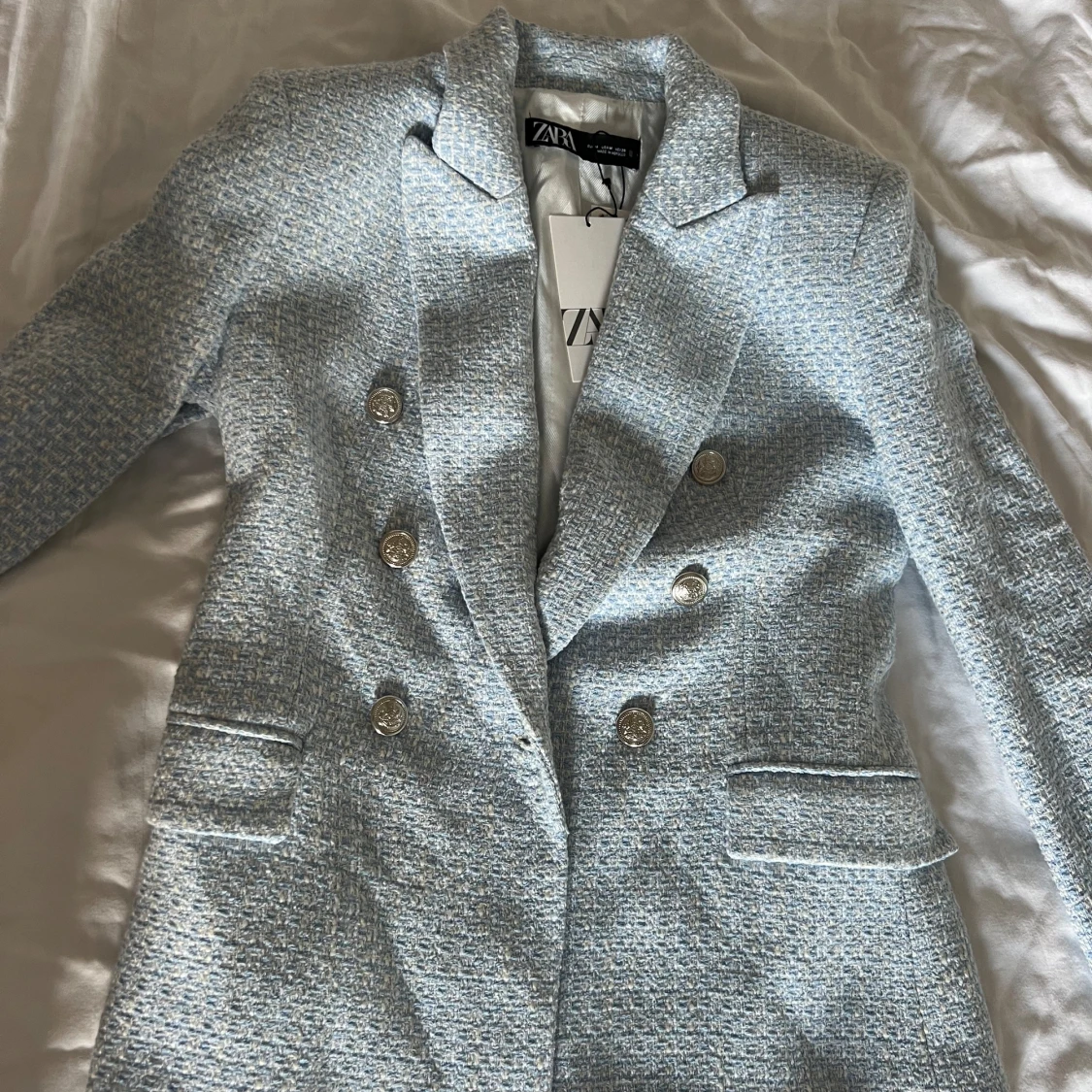 Oanvänd kavaj Zara M blå - 92