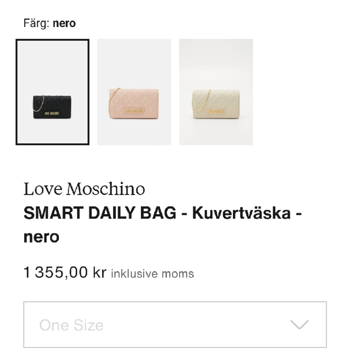 Love Moschino väska - 90