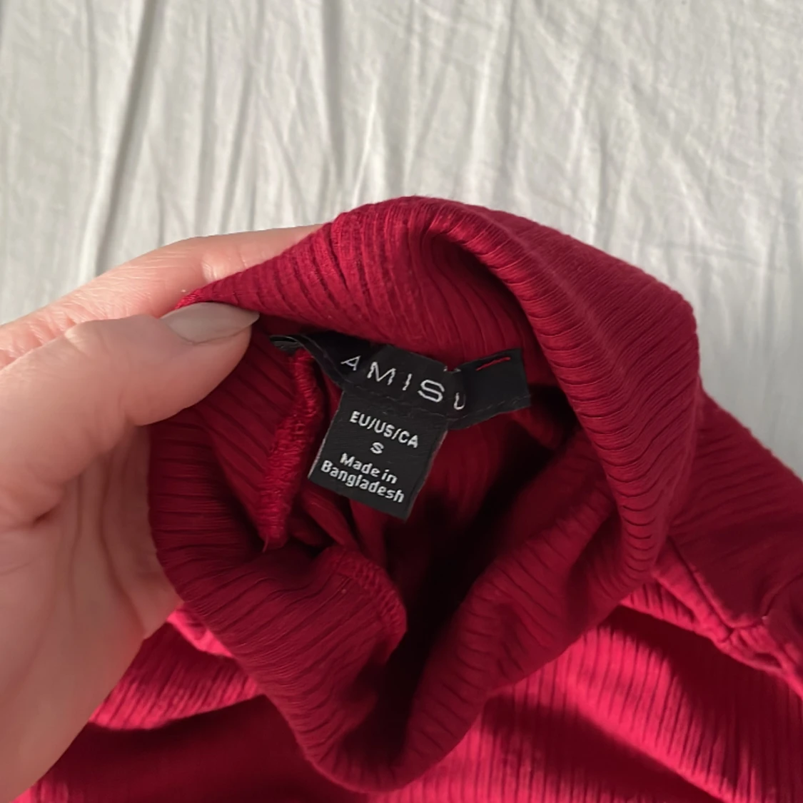 Ribbad polotröja - 90