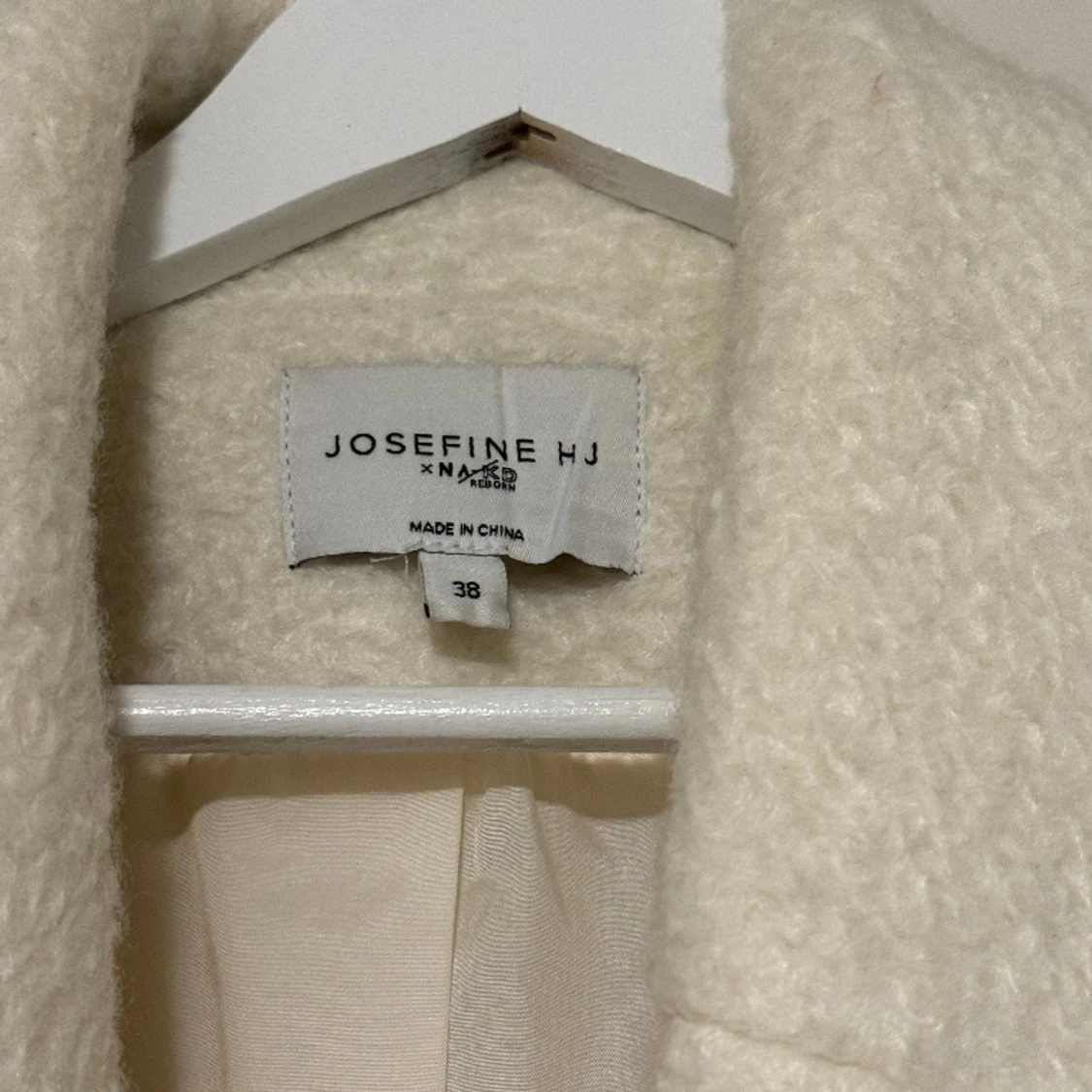 Vit lång kappa - 91