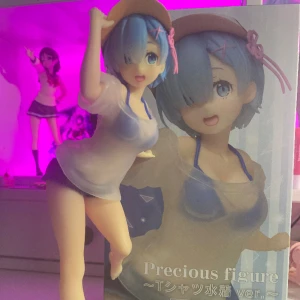 Re:Zero Rem Anime Figure Swimsuit ver. - Kommer med boxen 💗Figuren är i perfekt skick! Nypris 300kr