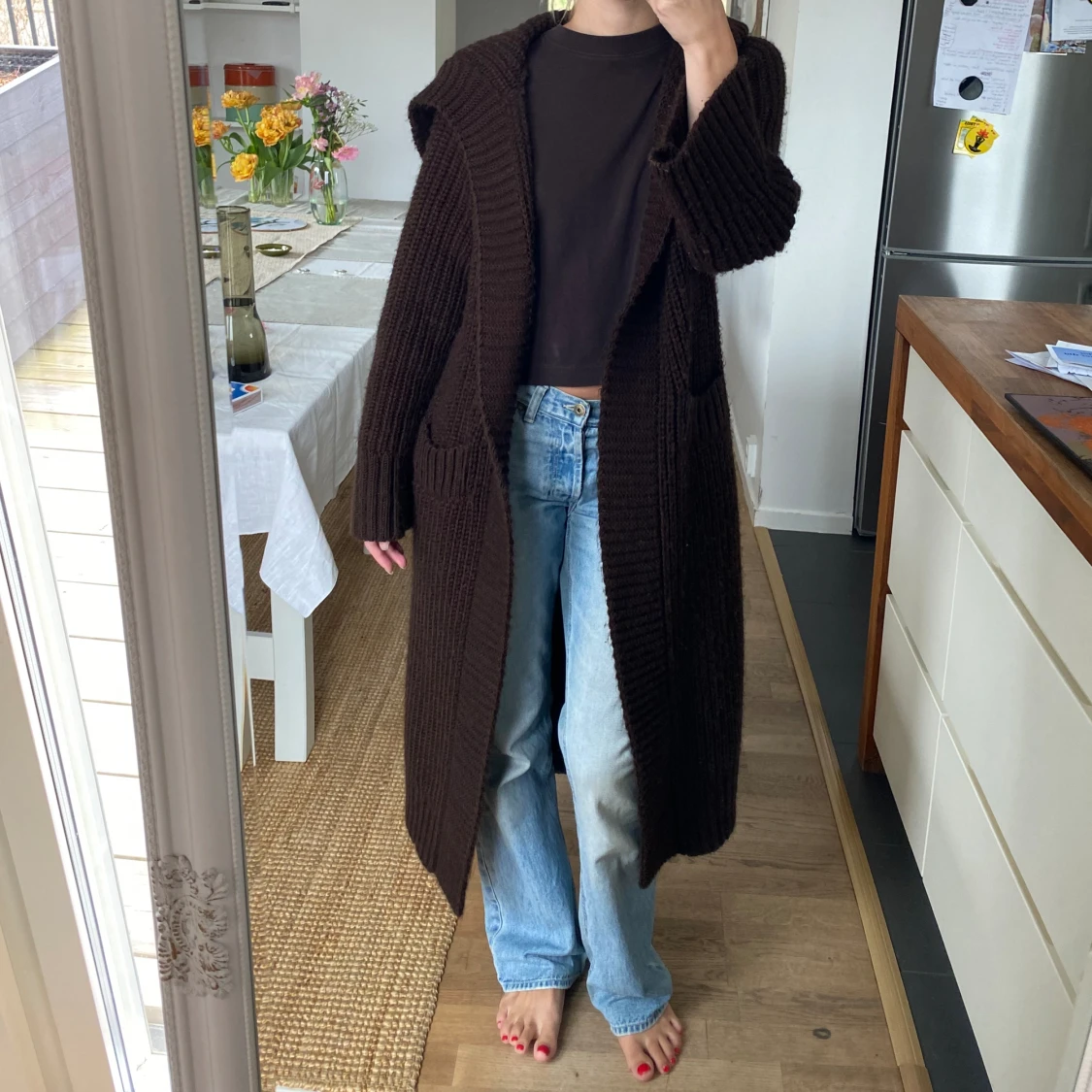 Lång kofta från Zara - 91