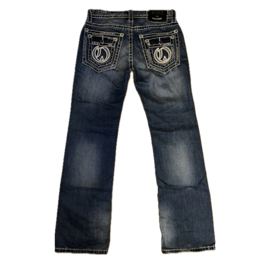 riktigt olimp drain emo fat stitch jeans - 91