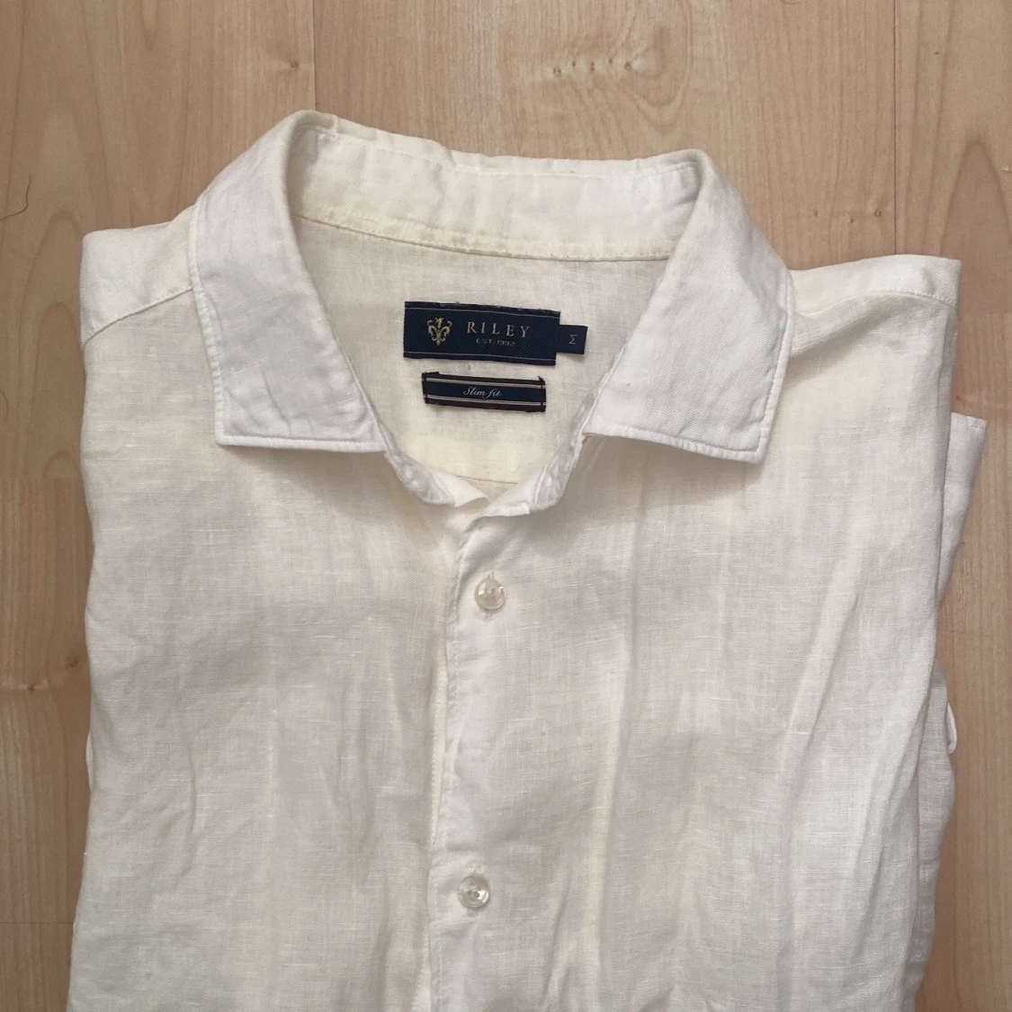 Riley vit linneskjorta - 91