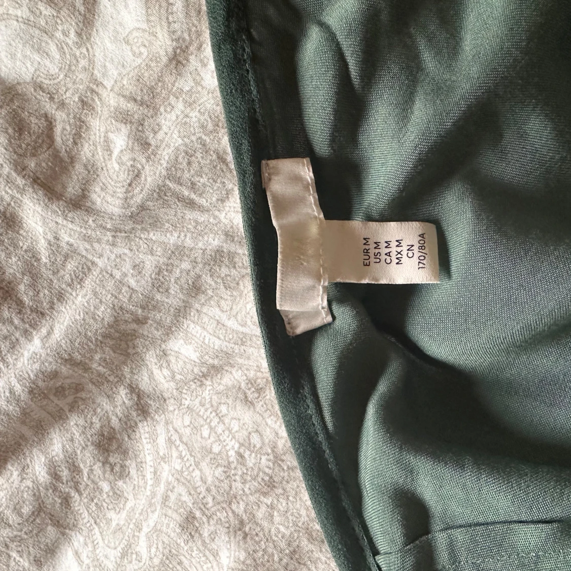 Mörkgrön sidenklänning - 90