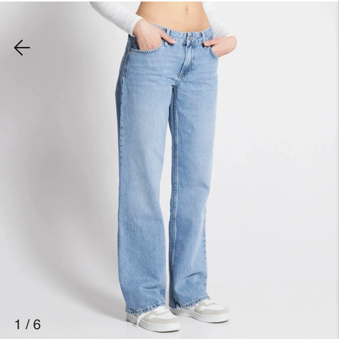 Lågmidjade jeans - 90