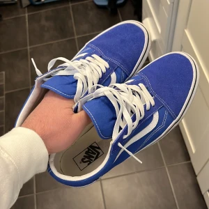 Vans skor - Vans old skool i storlek i 44. Sjukt sköna skor som är använda fåtalet gånger och som tyvärr bara ligger just nu. Köpte dessa för 700 och säljer de för 299. Endast skor!
