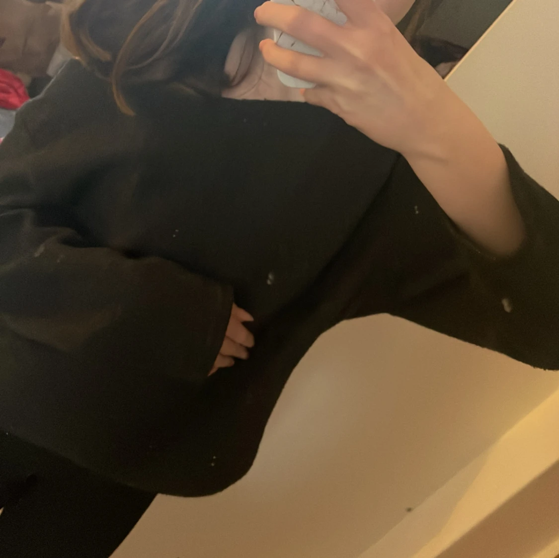 Så mysig grå tröja 