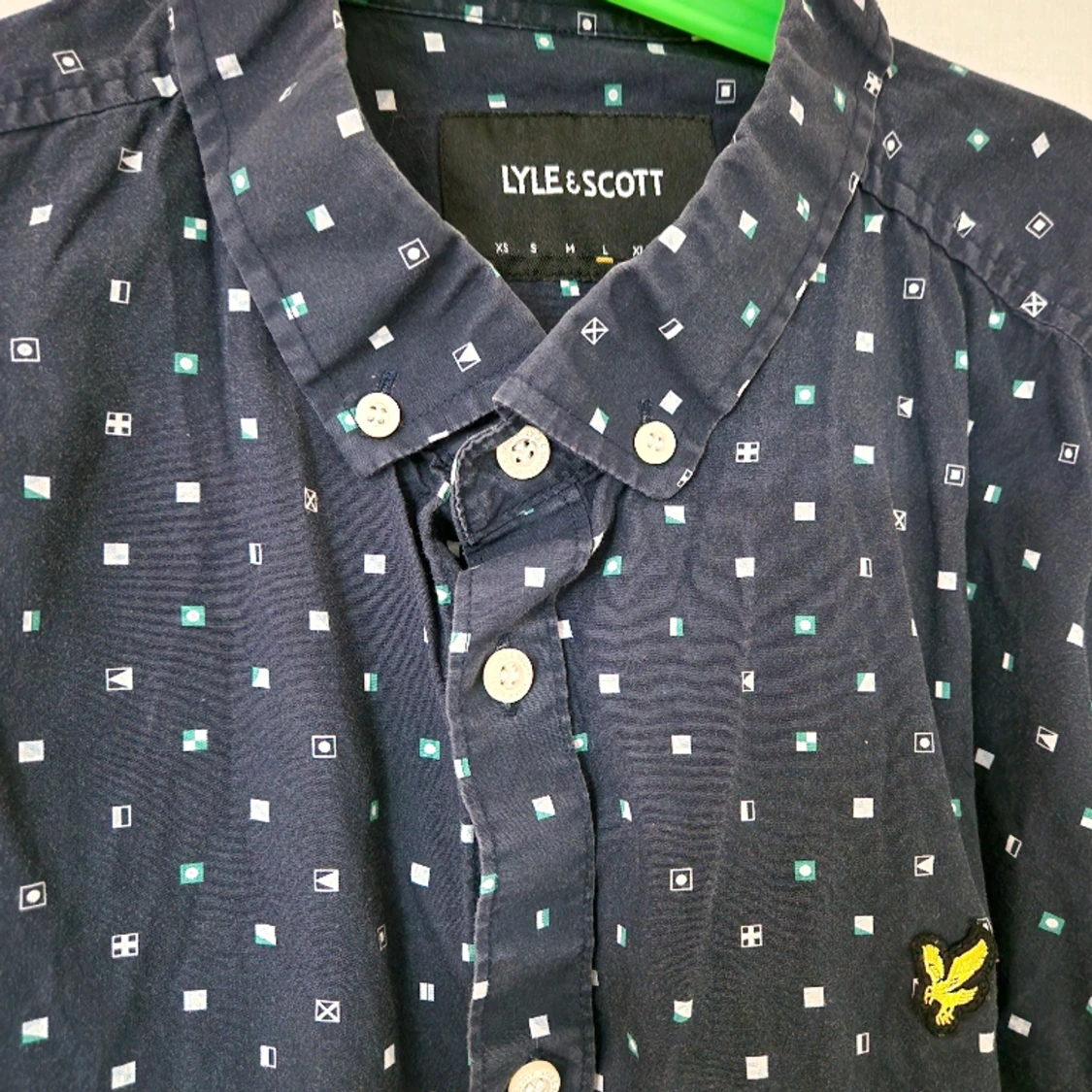 Lyle&scott kortärmad skjorta  - 90