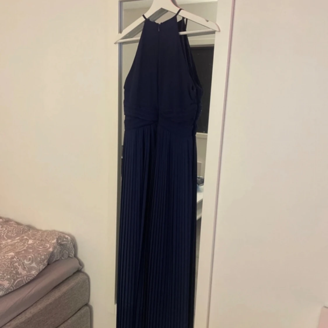 Mörblå balklänning - 93