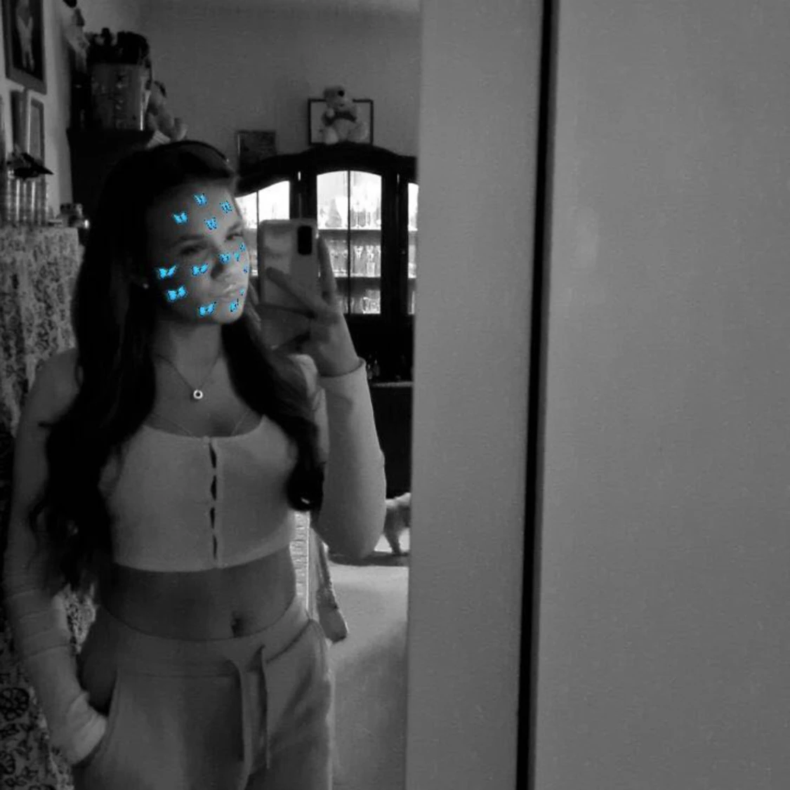 Vita korta urringade tröjor  - 90