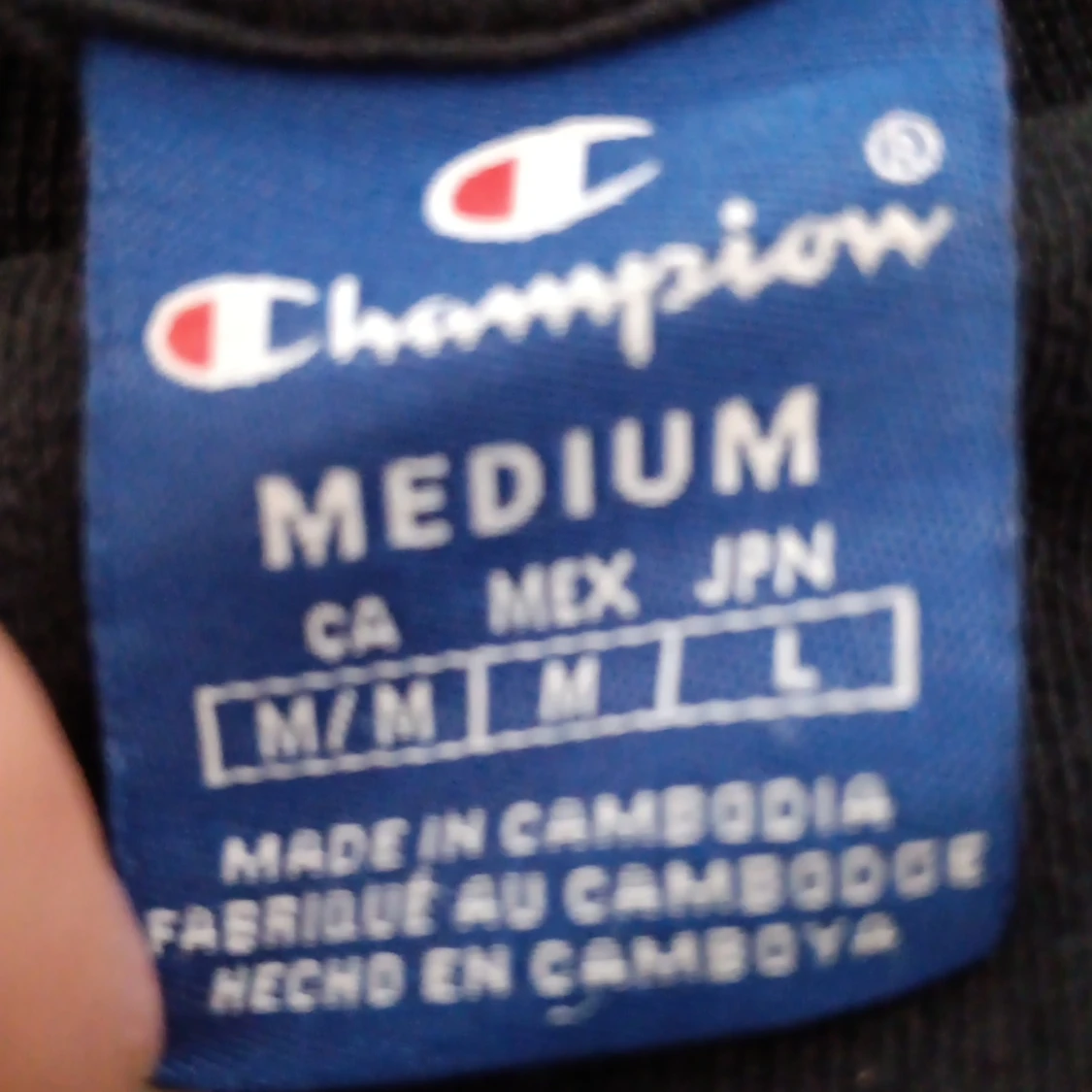 Champion tröja svart - 91