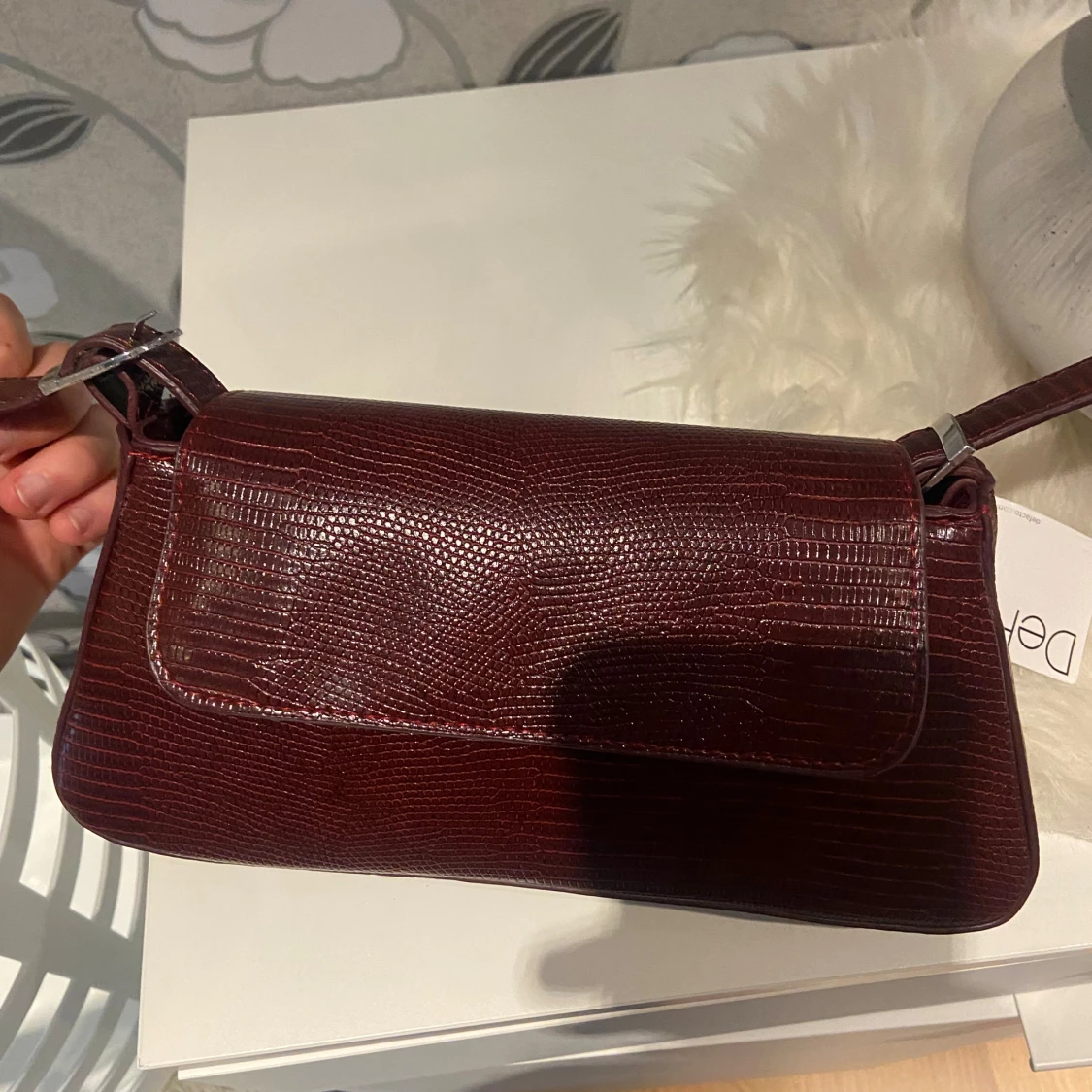 Vinröd shoulderbag - 91