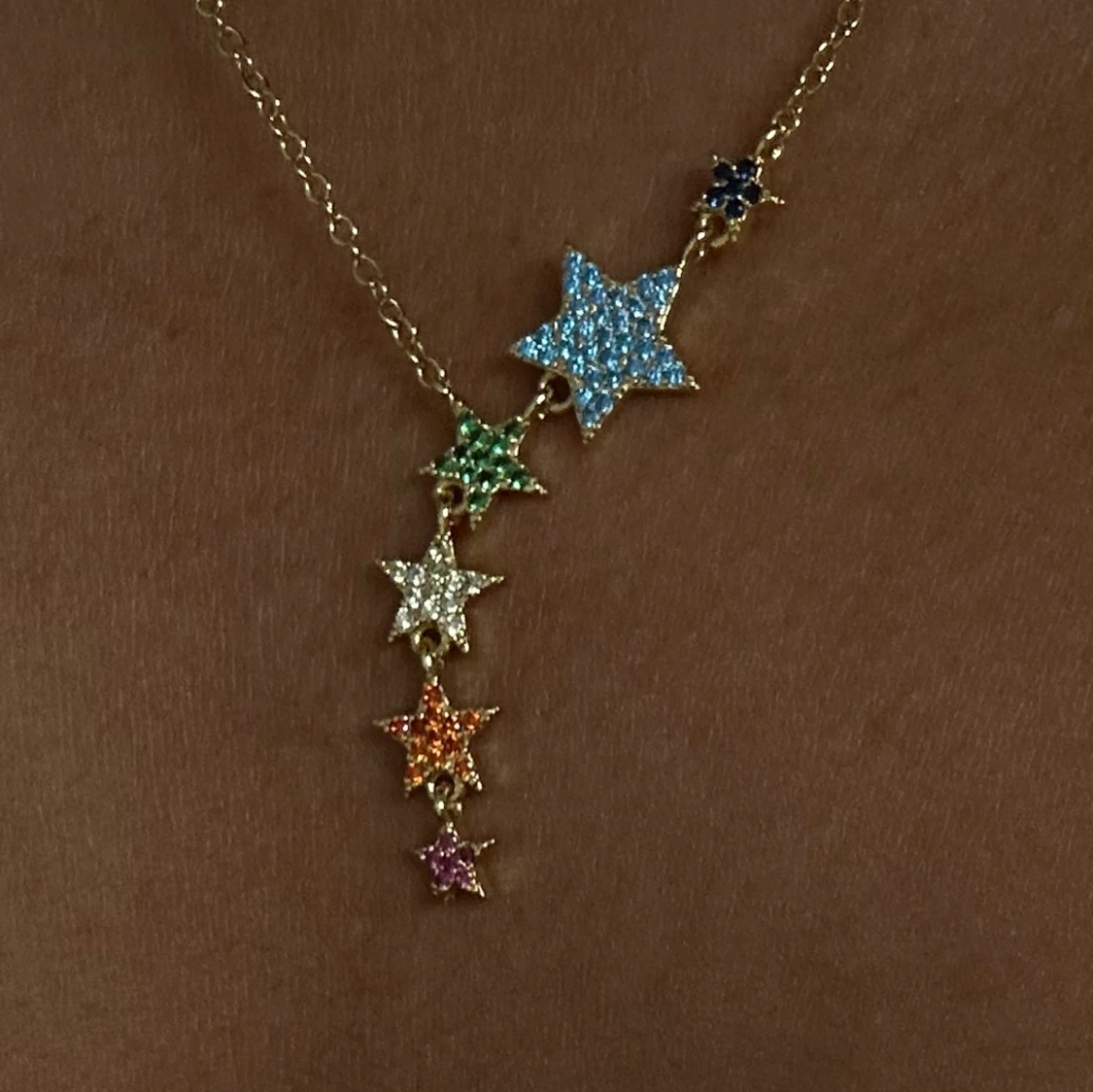 Stjärn Halsband - 90