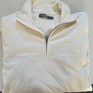 Dressman halfzip  - Vit halfzip