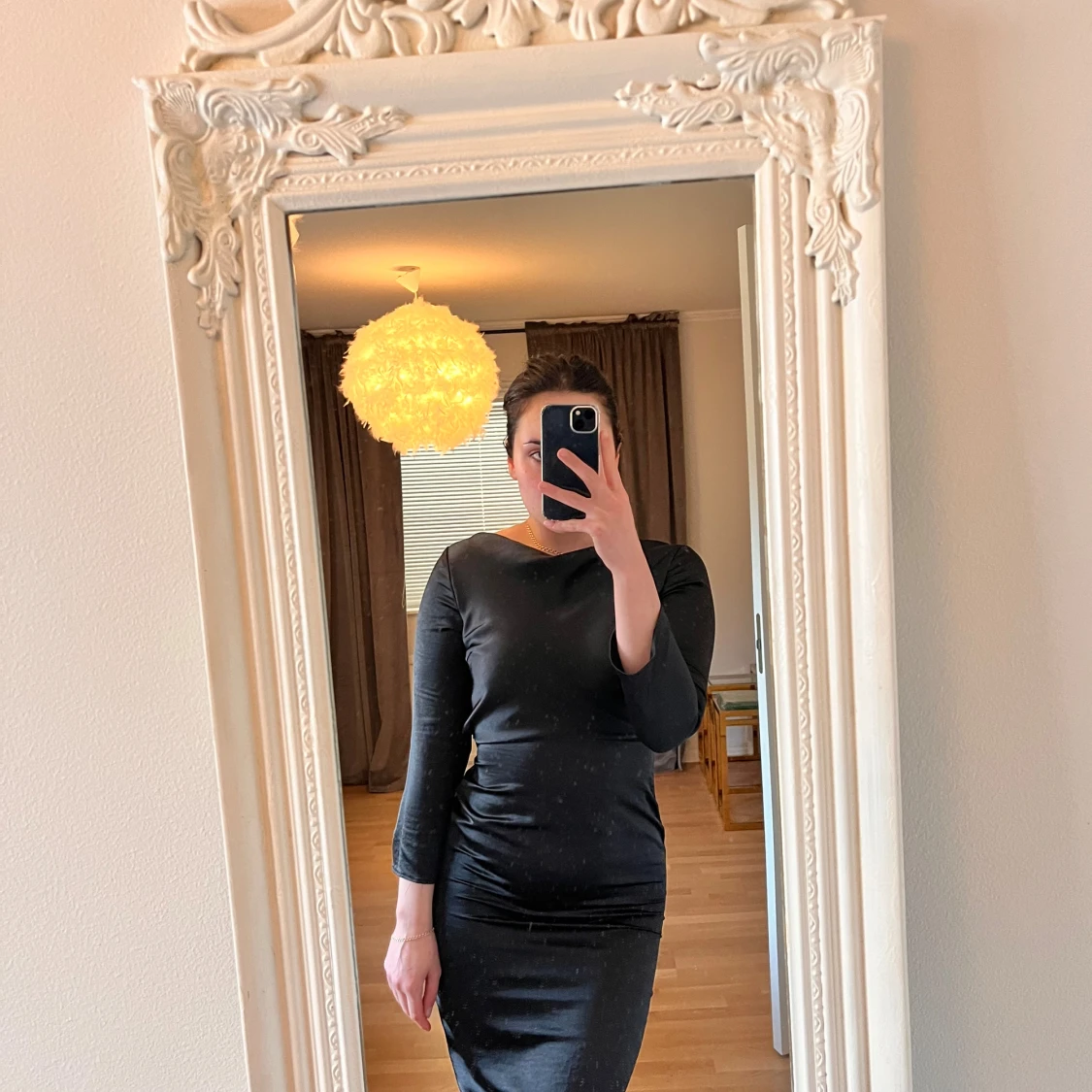 Black shiny dress  - 91