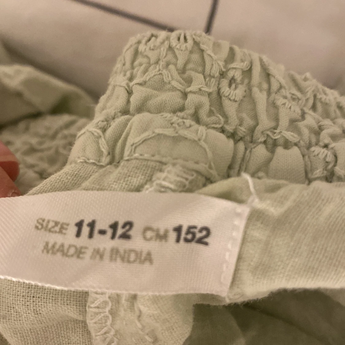 Mint grön volang kjol - 91