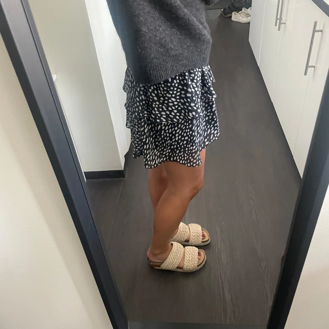 Svart och vit kortkjol från Chelsea - 90