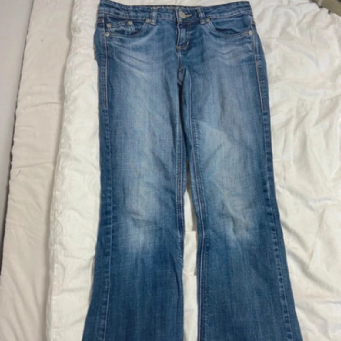 Spodnie jeansy low rise