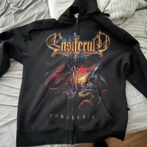 Vintage Heavy Metal Hoodie storlek M - Bra skick köpt på secondhand 