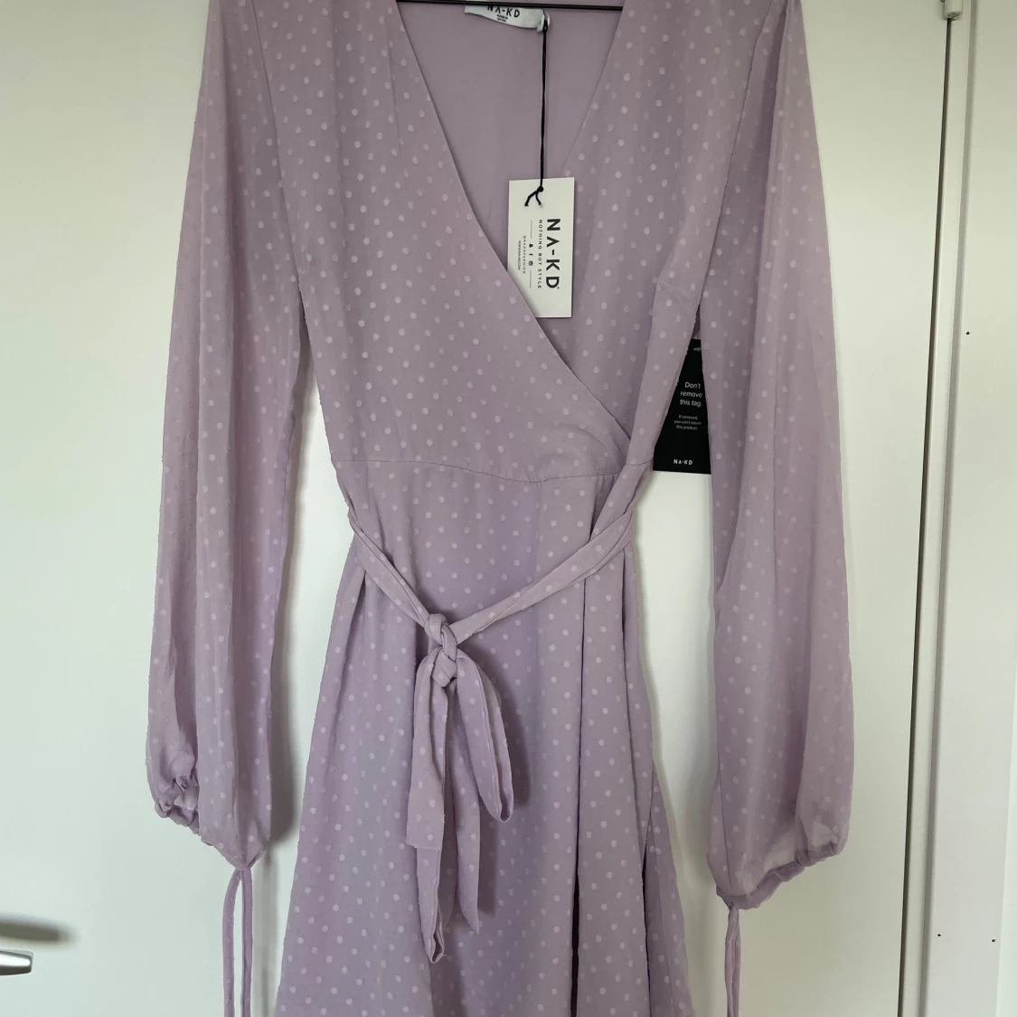 Långärmad klänning - 90