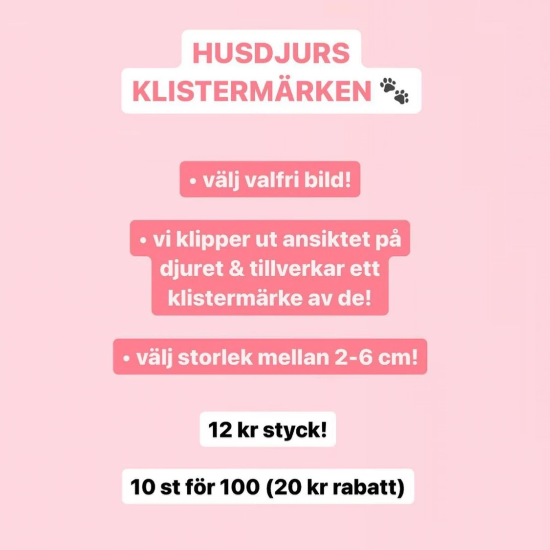 Husdjurs klistermärken 🍓 - 91