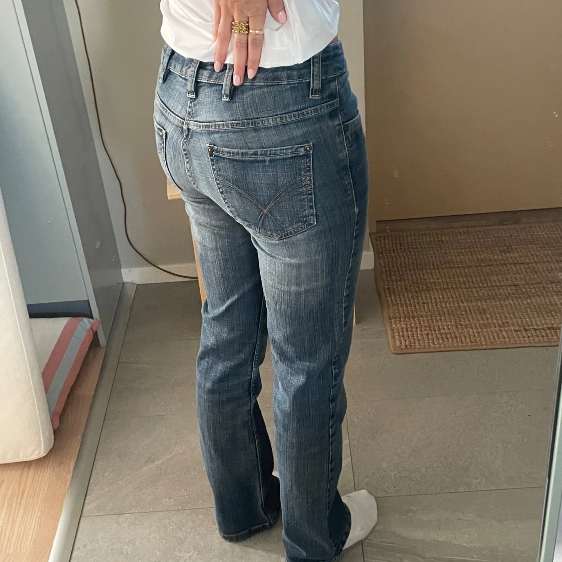 Lågmidjade jeans - 91