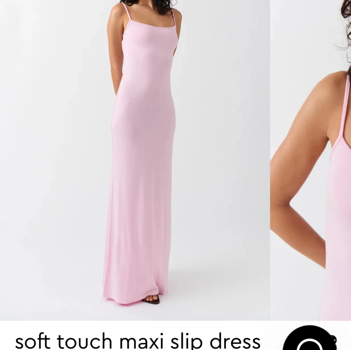 Soft touch maxiklänning