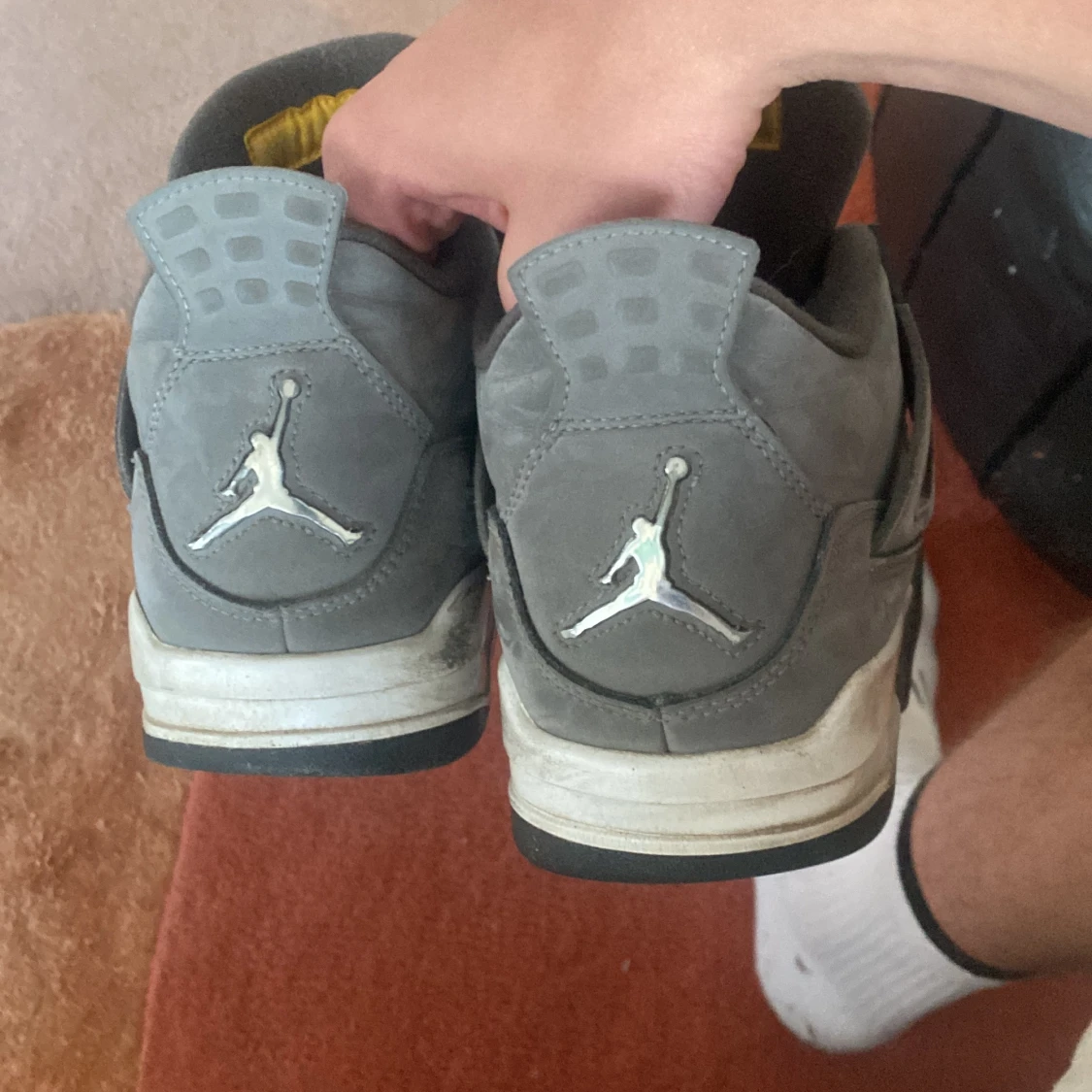 Äkta Jordan 4 cool greys - 91