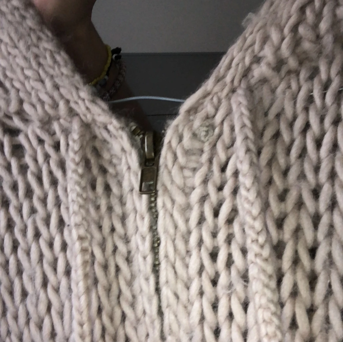 Fin stickad tröja  - 92