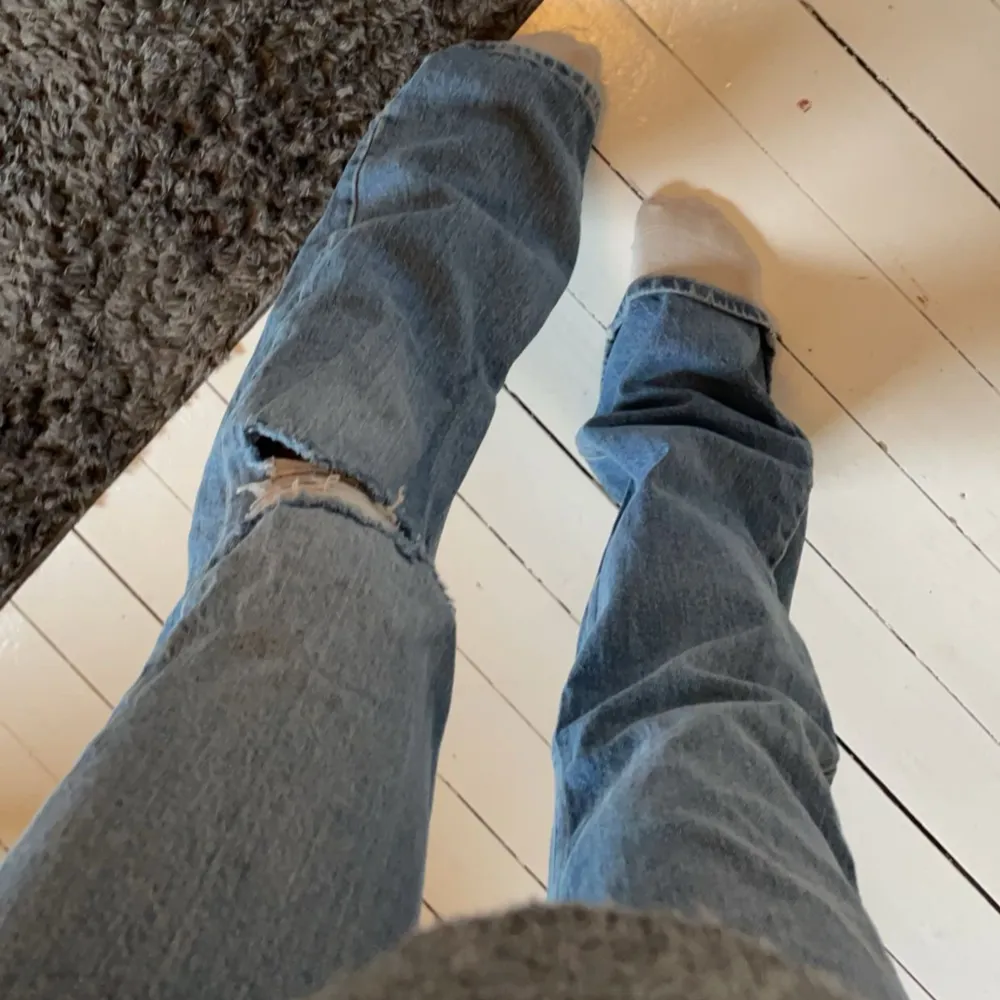 Jättesnygga jeans från gina💕💕 Jättefint skick!. Jeans & Byxor.