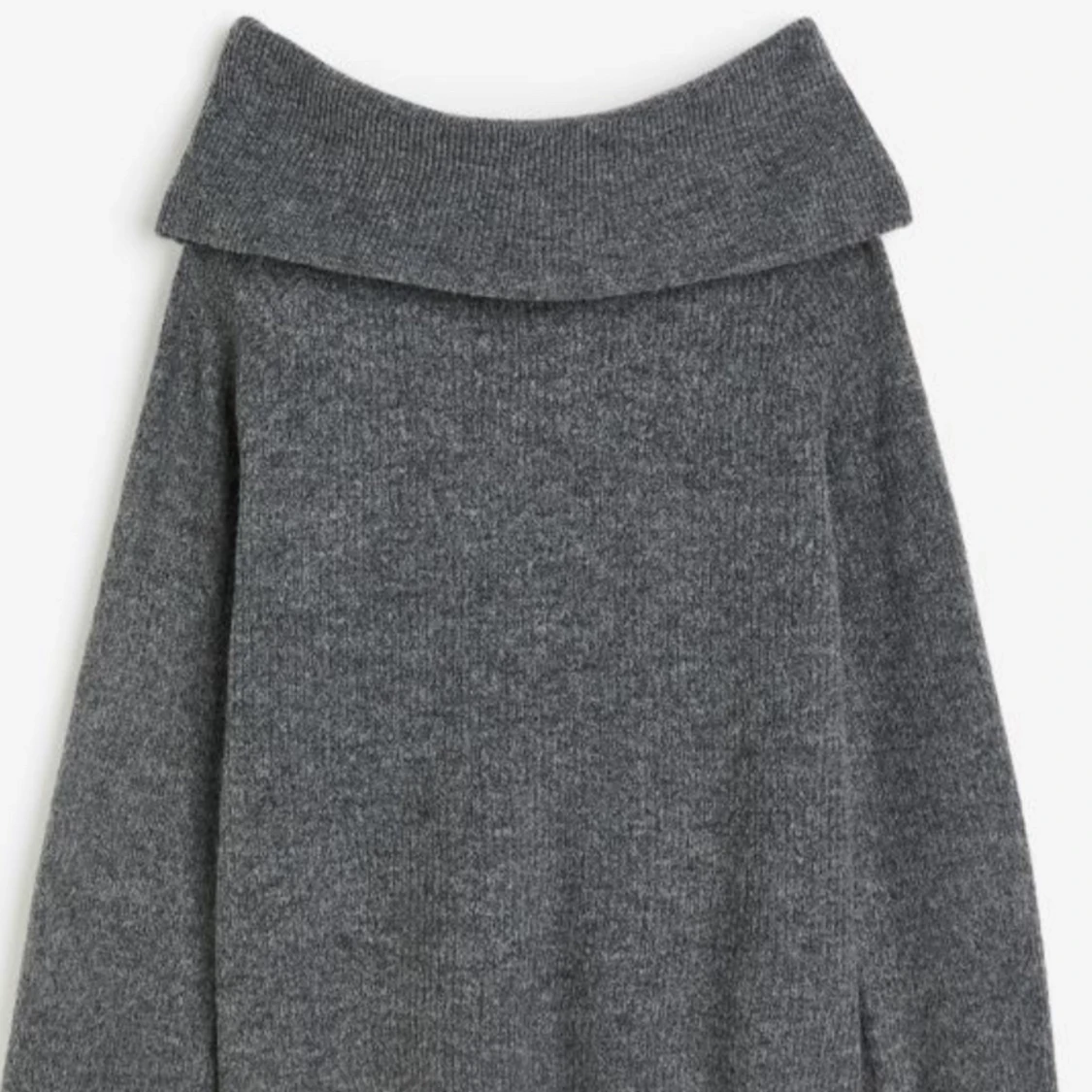 Stickad Off shoulder tröja