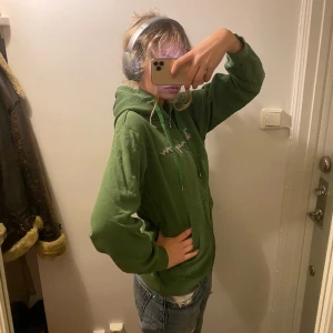 champion zipup - coool vintage zipup hoodie i grönt!