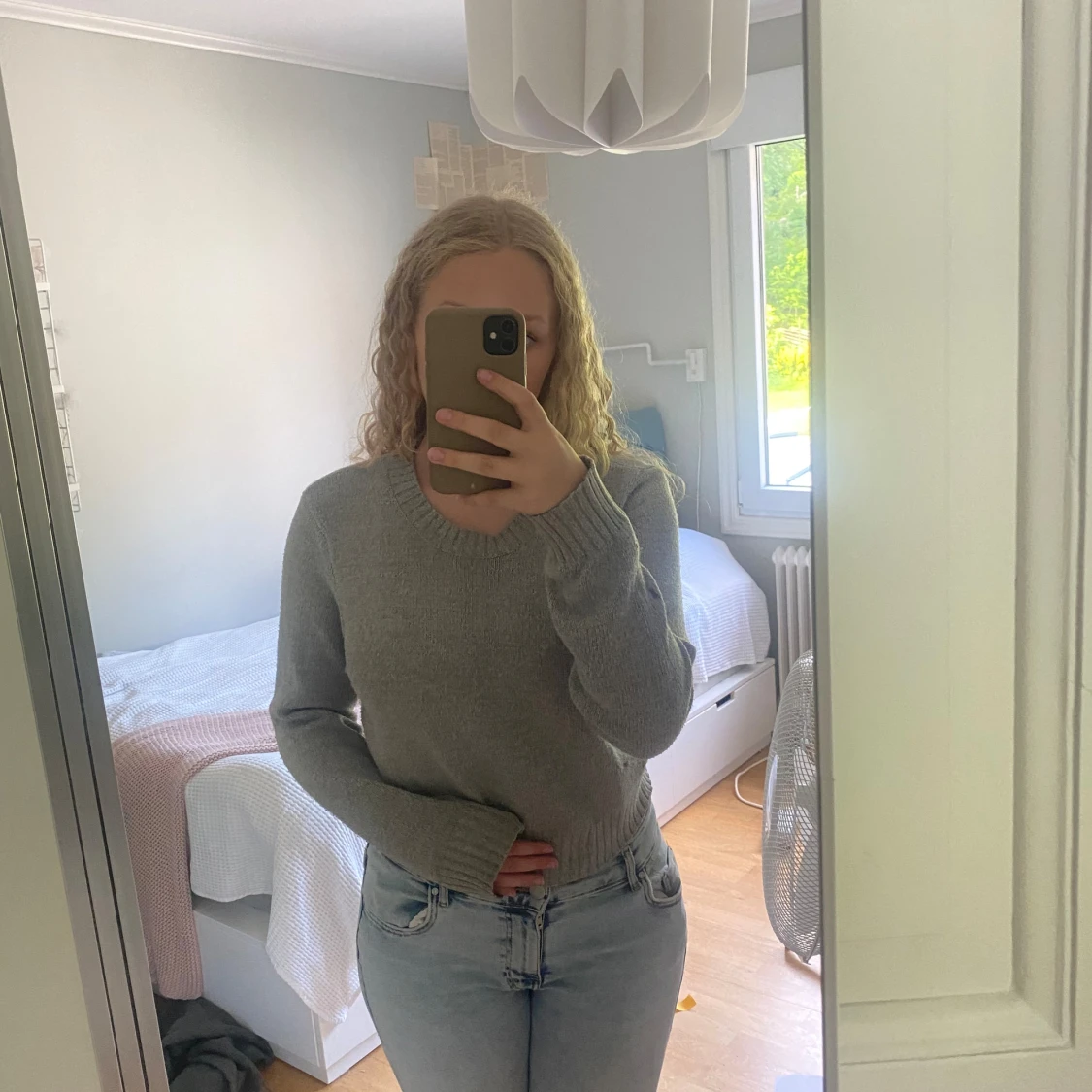 Stickad tröja  - 90