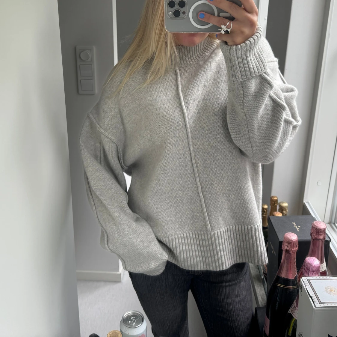 Stickad tröja!!! - 90