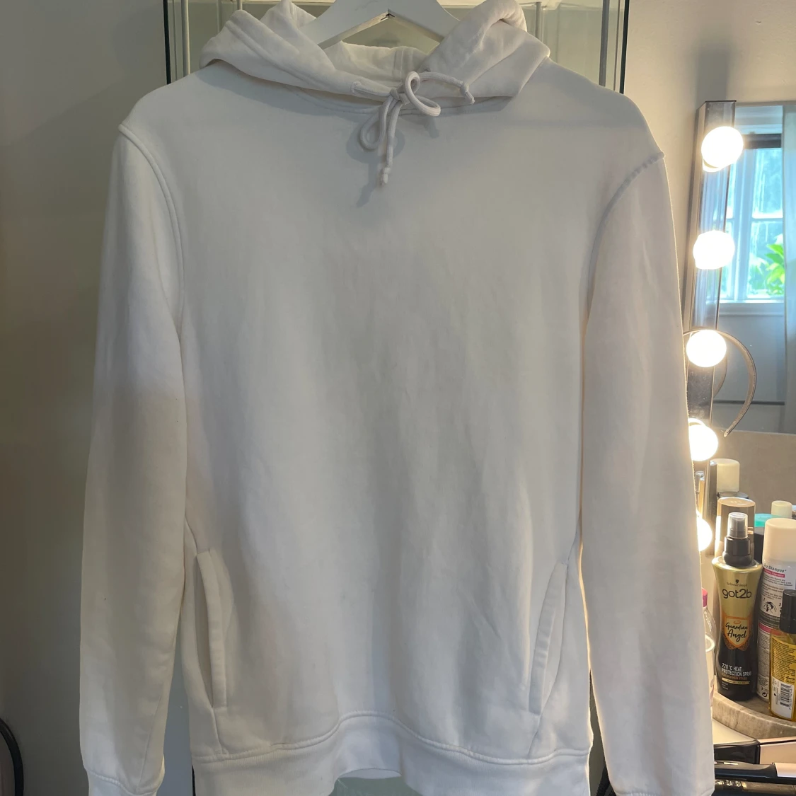 Hoodie med tryck - 90