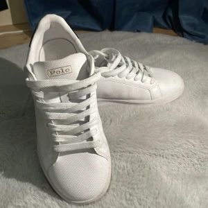 Polo Ralph Lauren skor storlek 40 - Hej säljer min polo skor då jag inte vill ha dem längre dem är i ny skick och ser nya ut. Använda några gånger.  (Original pris 1600kr)
