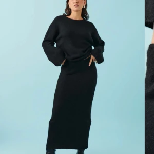 Stickad kjol - Säljer en stickad kjol från Gina använd en gång💕slutsåld på hemsidan. Passar mig som brukar ha 36💕