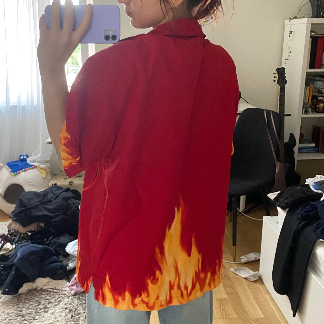 Skjorta Eldflammor - 91