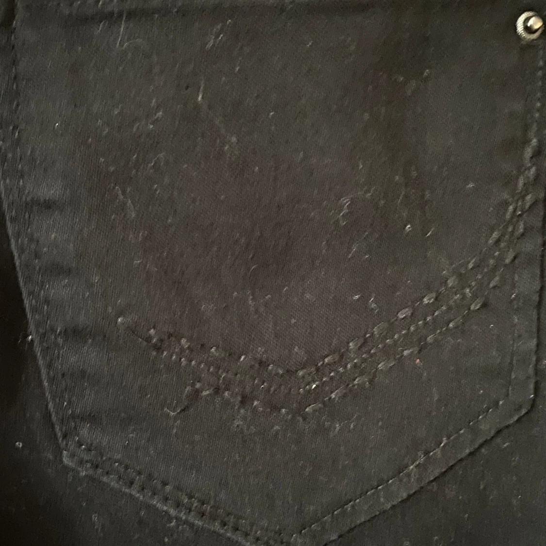 Svarta pösiga jeans - 91