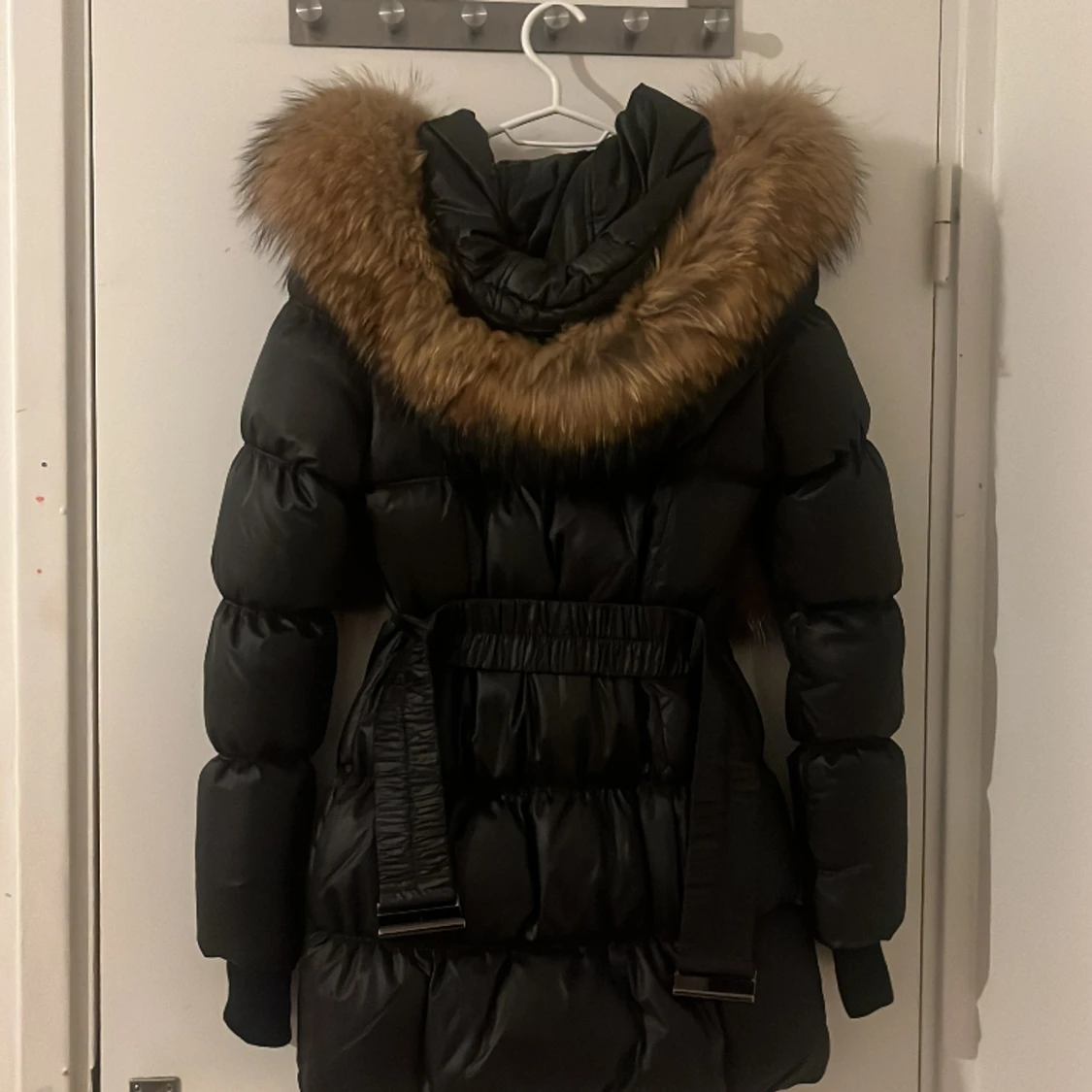 Svart vinterjacka - 90