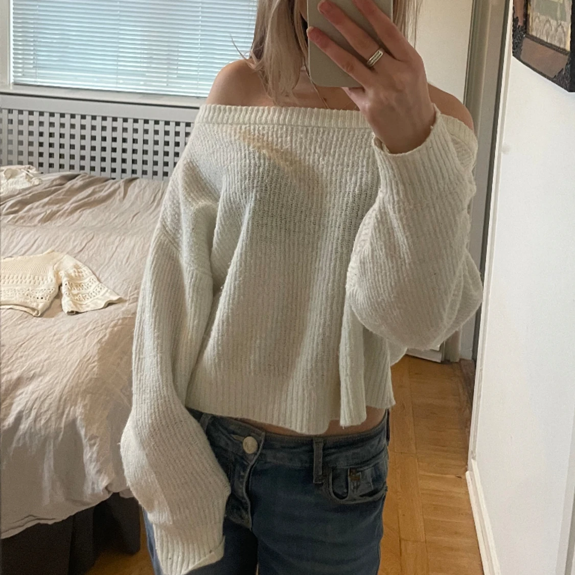 Stickad tröja  - 90