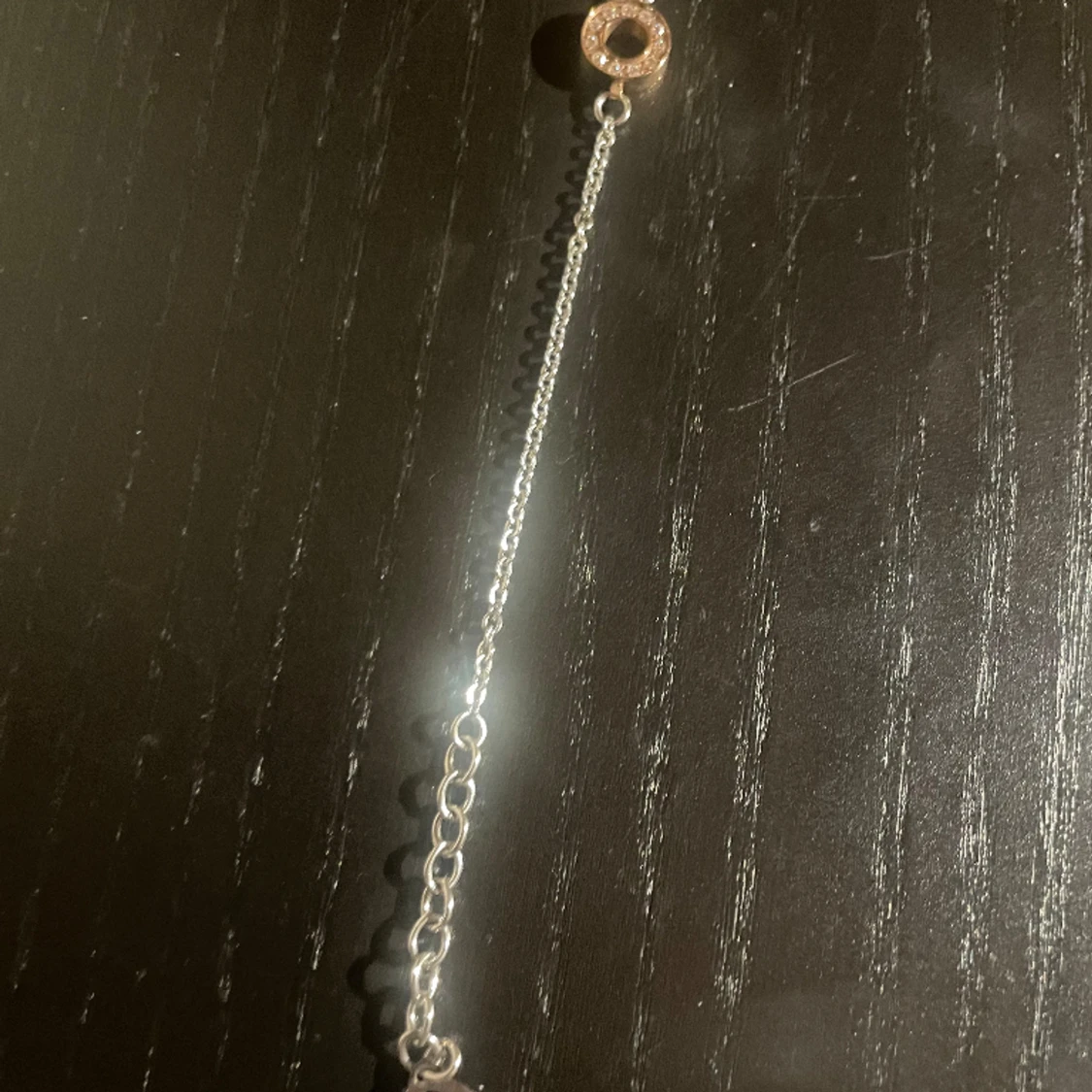 Edblad armband silver/rose guldfärgad  - 90