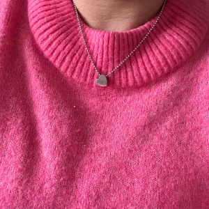 Halsband med hjärta  - Halsband med hjärta det är stål  