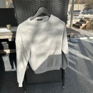 Sweatshirt - Grå Sweatshirt från shein. Använd mycket men den enda defekten är att den är nopprig. Annars i väldigt fint skick.