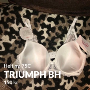 Triumph bH - Jättefin spetsig vit Triumph bH - helt oanvänd, helt ny med lappen kvar. Nypris 500 kr 