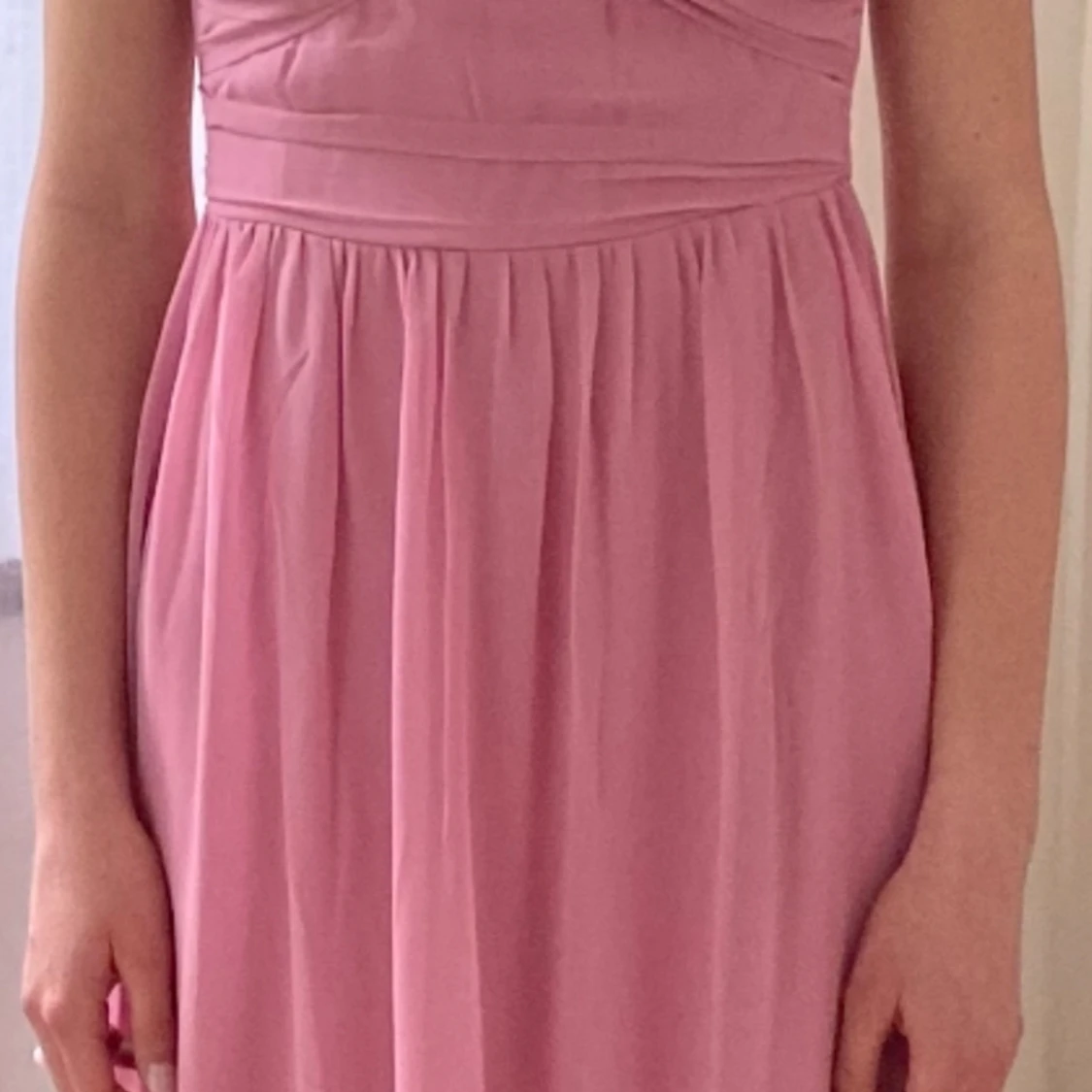 Balklänning, rosa i storlek 36